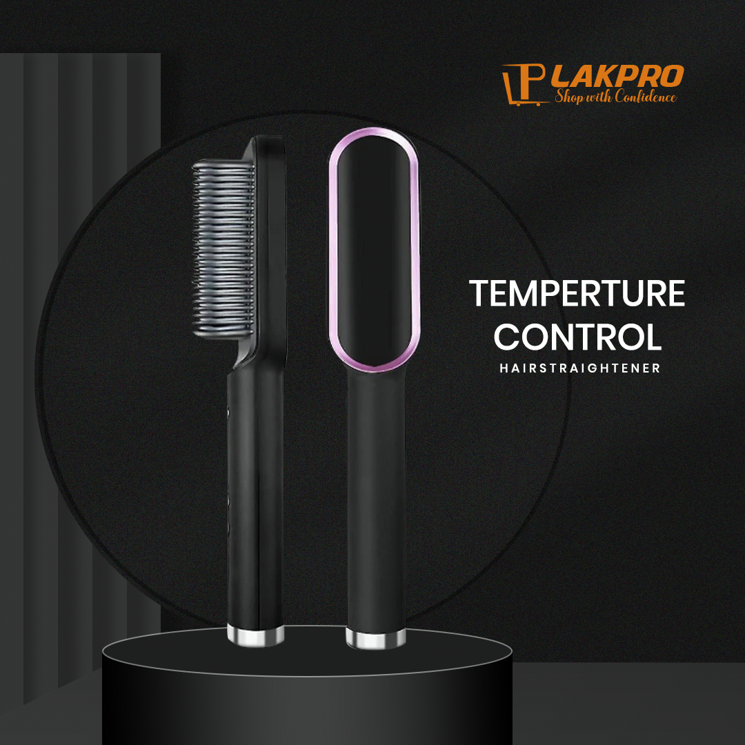 Temperature Control Hair Straightener